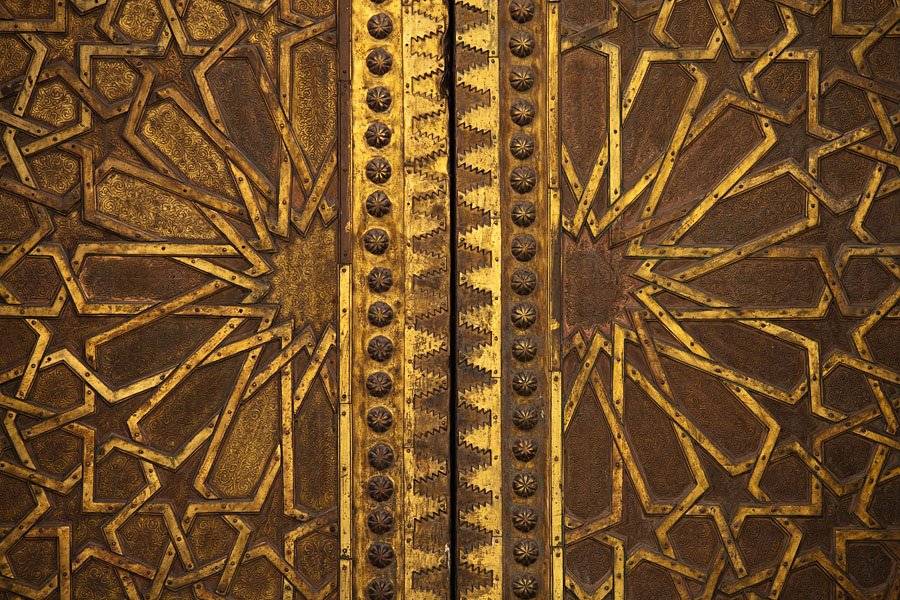  Brass palace door